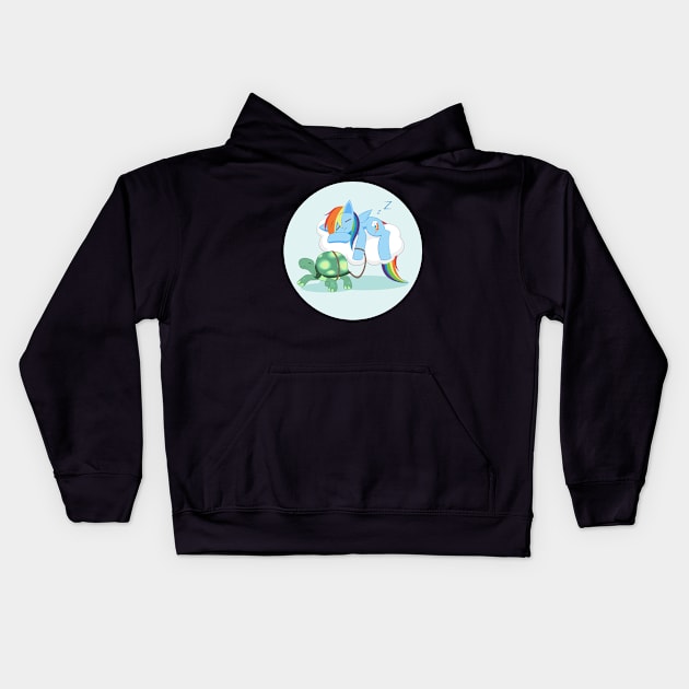 Multitasking Kids Hoodie by Squatterloki